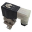 Used SMC VX2230L-02N-3DLR1-B Solenoid Valve, 2-Way 1/4in NPT, 0.35MPa 110/120VAC Coil