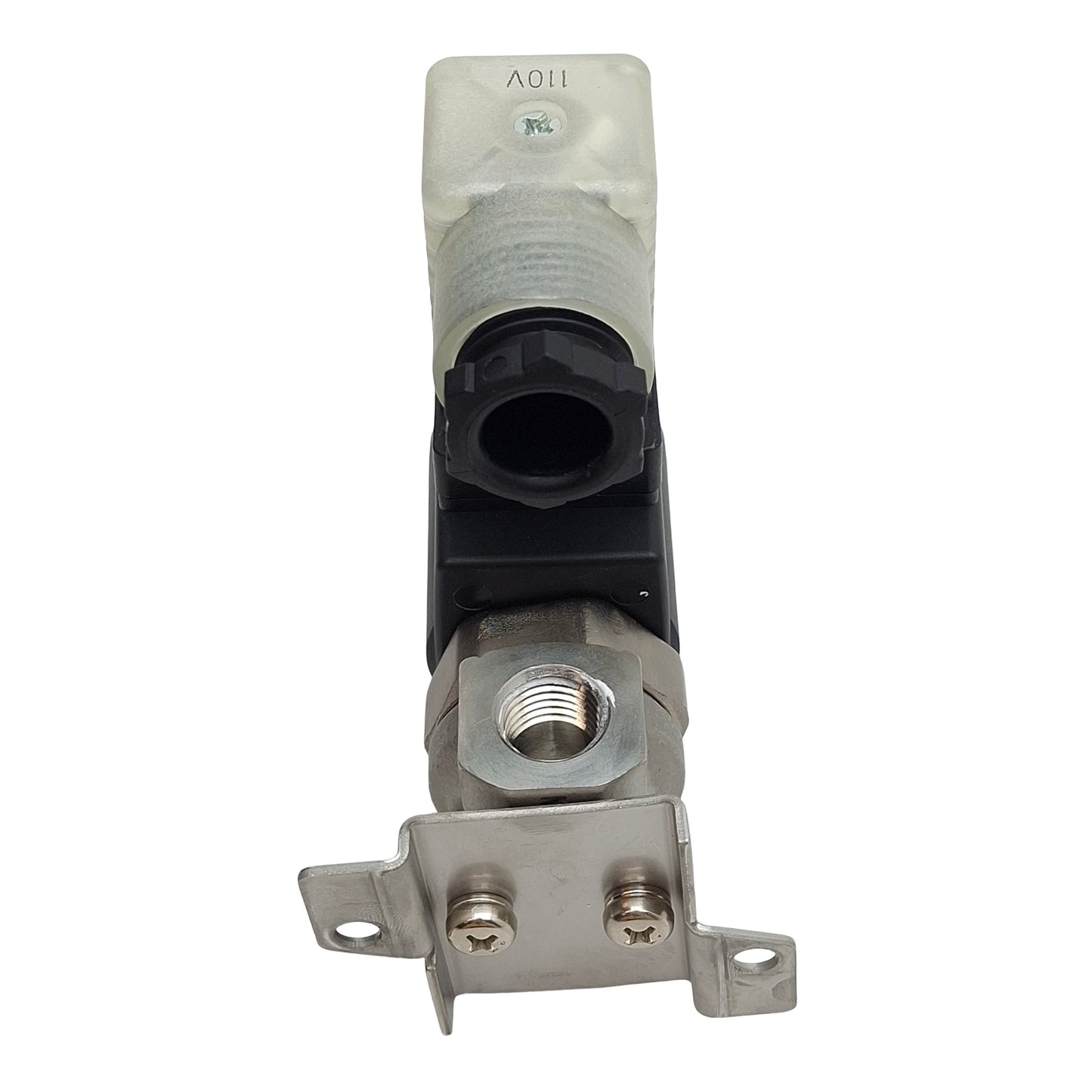 Used SMC VX2230L-02N-3DLR1-B Solenoid Valve, 2-Way 1/4in NPT, 0.35MPa 110/120VAC Coil