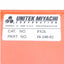 Used Unitek Miyachi 10-240-02 FS2L Two-Stage Foot Switch and Guard 6ft Cable, SPDT