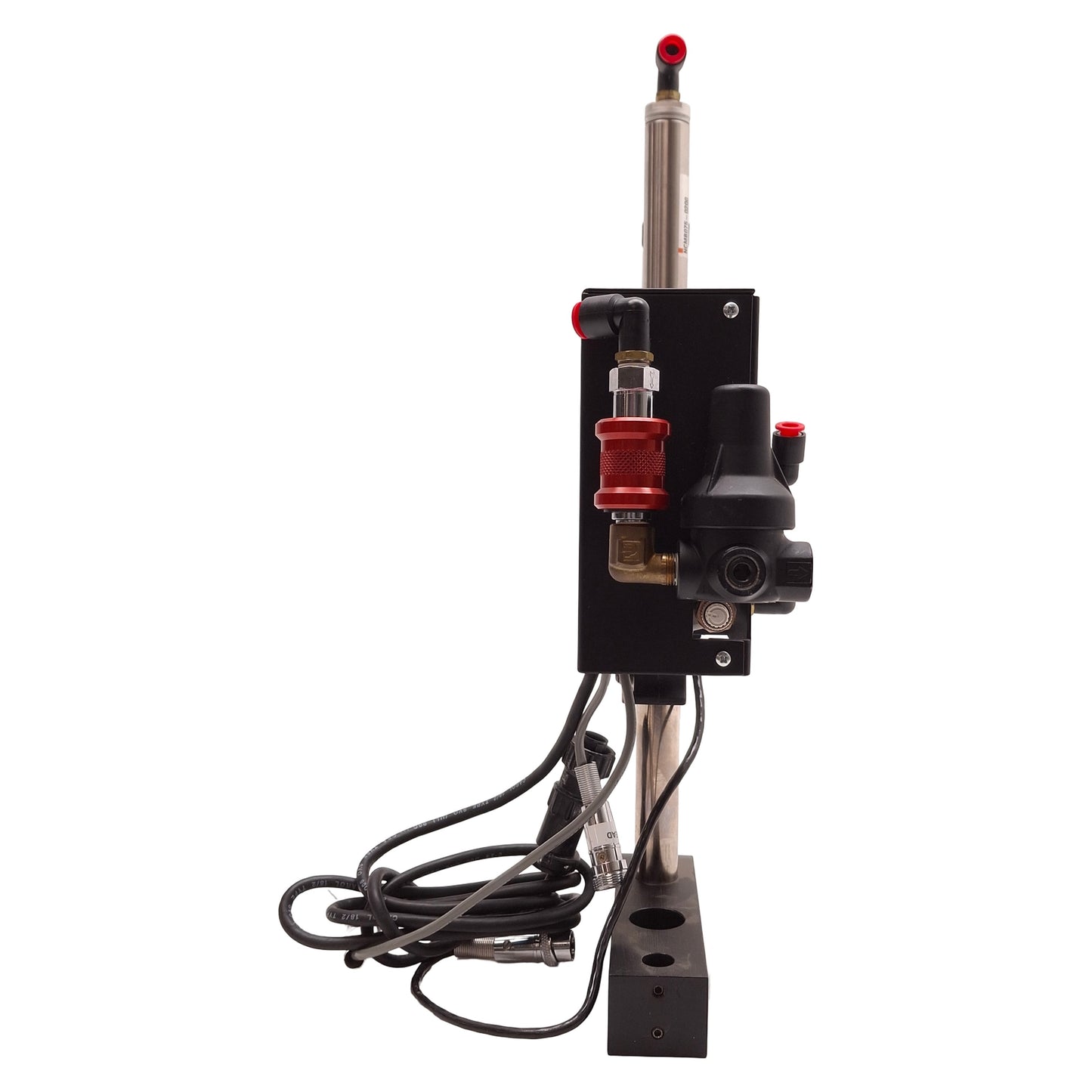 Used Unitek Miyachi 2-143-04-23 Air Operated Weld Head 65-100psi In, 65psi Max Out