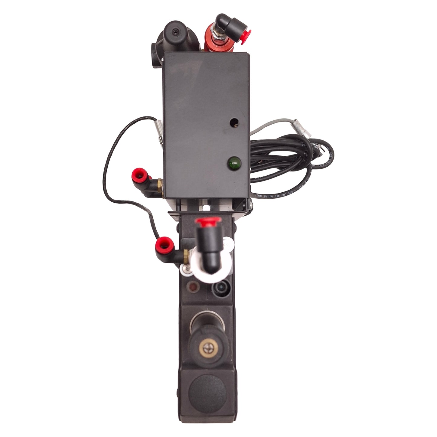 Used Unitek Miyachi 2-143-04-23 Air Operated Weld Head 65-100psi In, 65psi Max Out