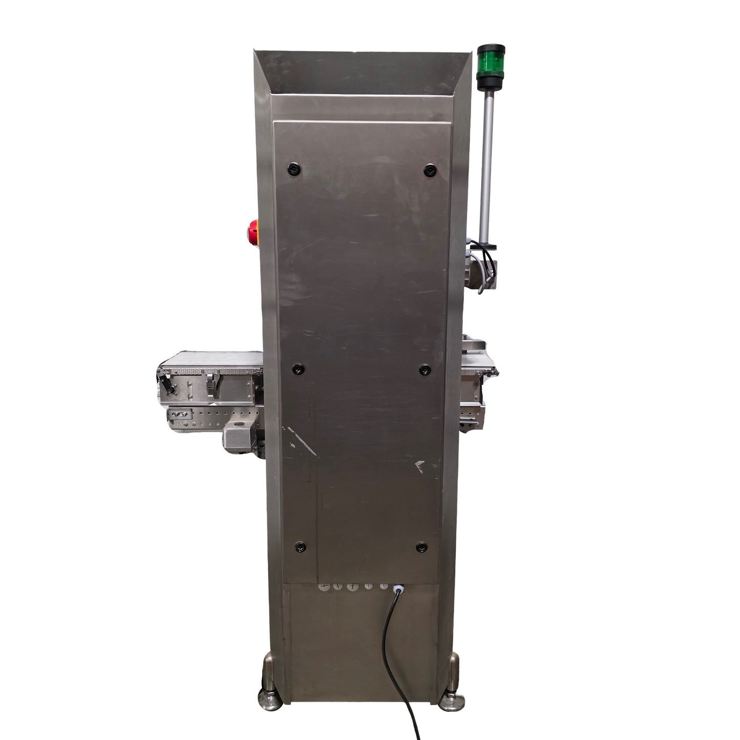 Used BIZERBA CWE 1500 Automatic Checkweigher 10-1500 Grams, 120/220VAC 5/3A 1-Ph