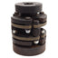 Used Zero Max 6P30C Double Flex Steel Composite Disc Coupling, ø3/4in & ø1in Bores
