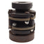 Used Zero Max 6P30C Double Flex Steel Composite Disc Coupling, ø3/4in & ø1in Bores