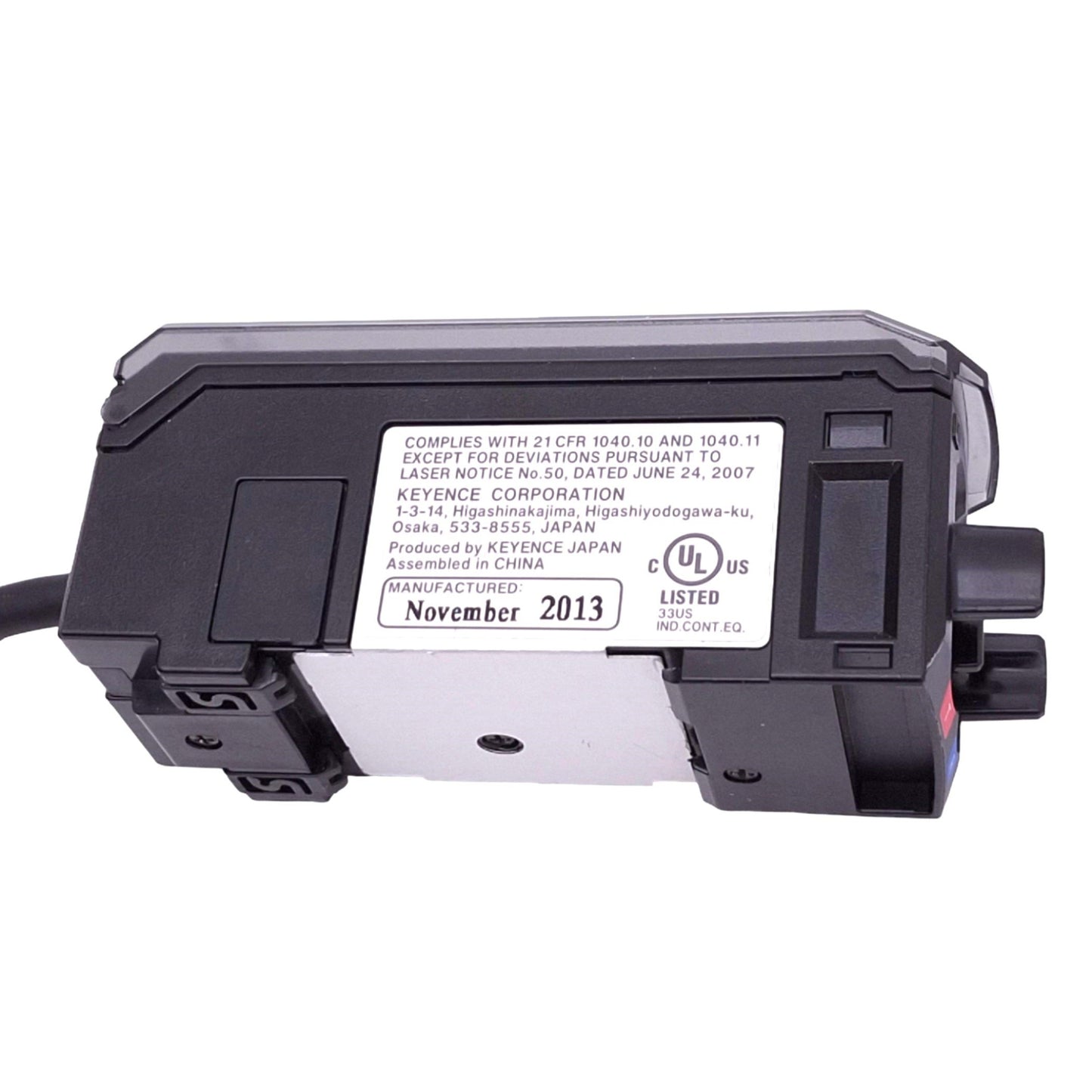 Used Keyence IG-1000 Laser Micrometer Amplifier Unit, 10-30VDC Input, 4-20mA Out