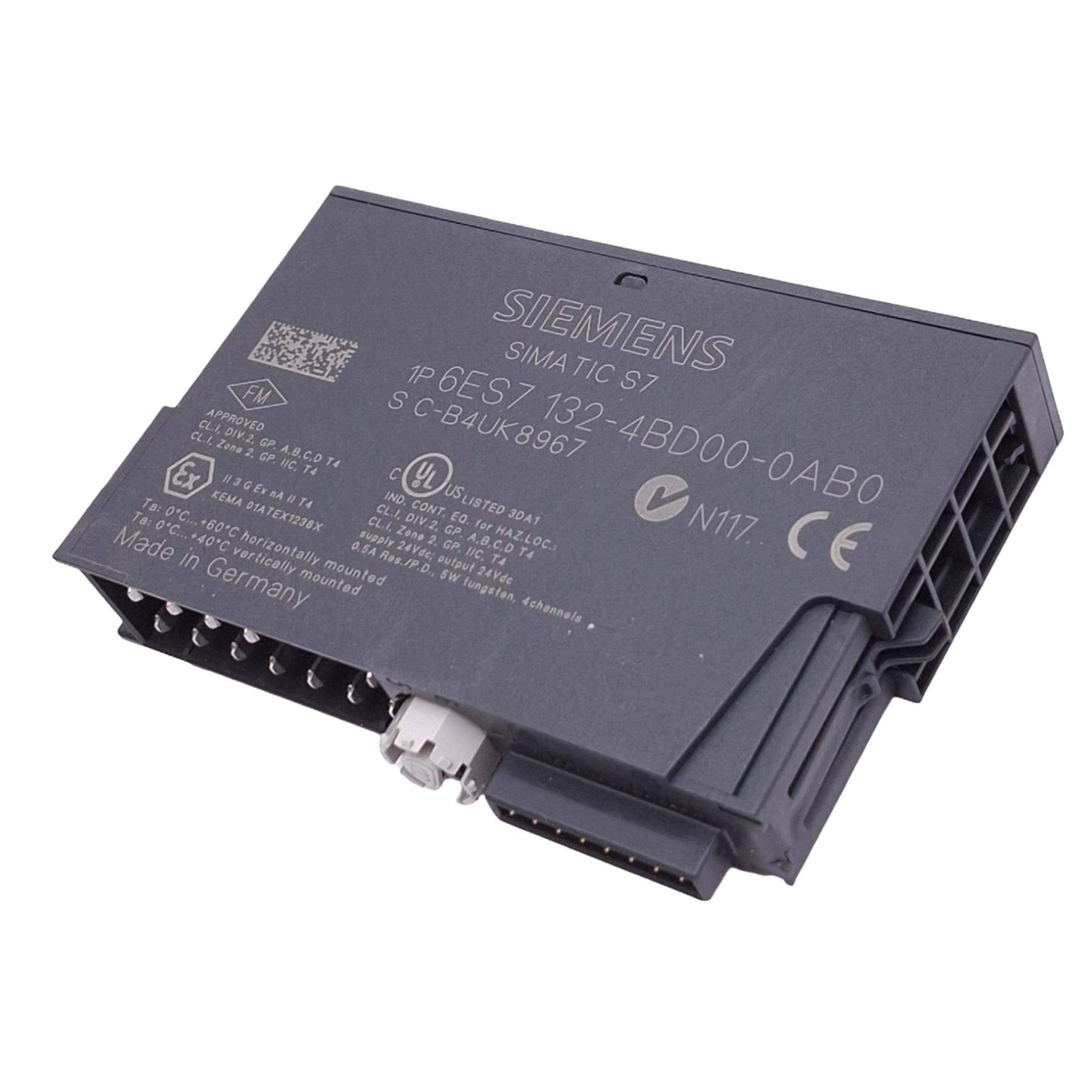 Used Siemens 6ES7 132-4BD00-0AB0 SIMATIC ET 200S Digital Output Module, 4-Channel
