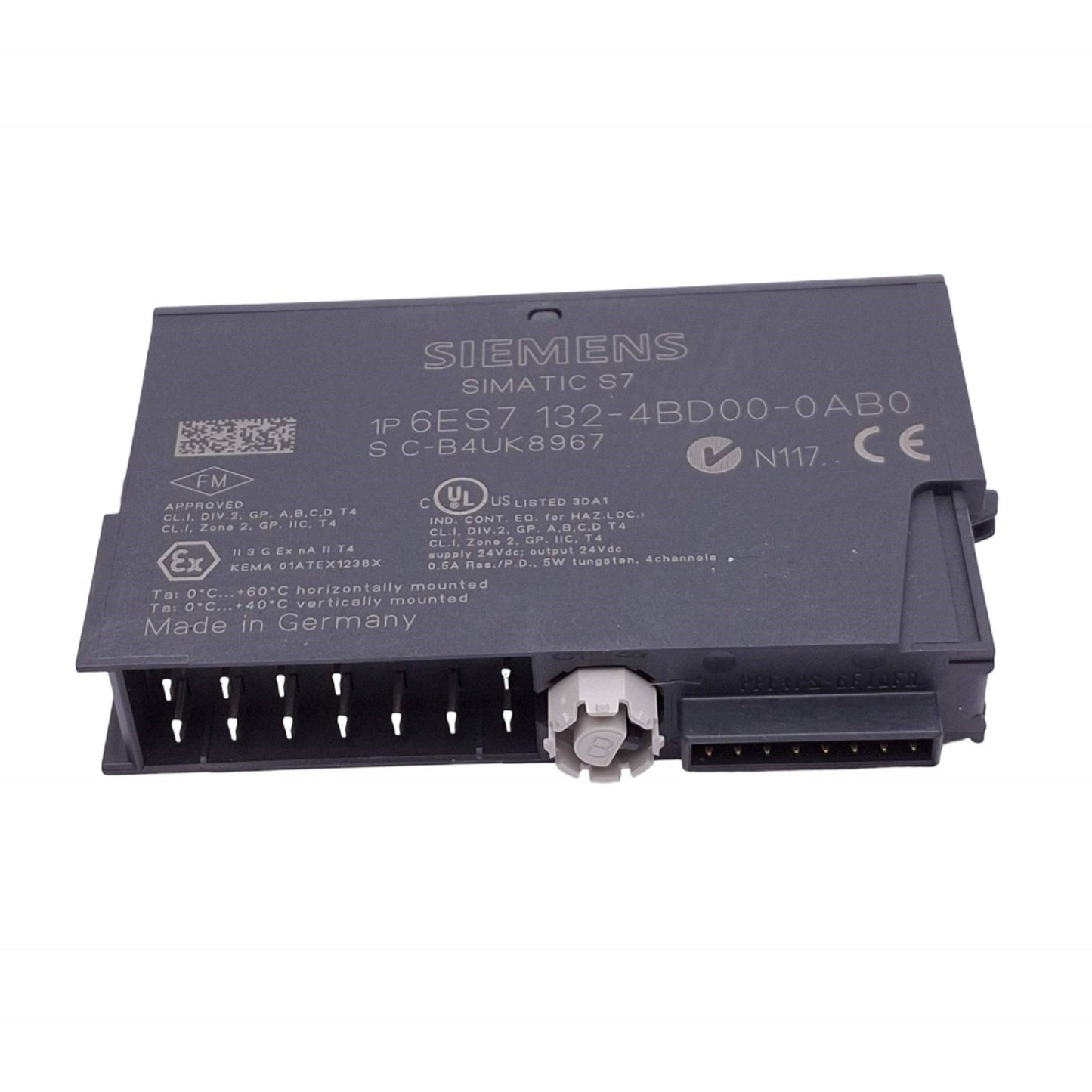 Used Siemens 6ES7 132-4BD00-0AB0 SIMATIC ET 200S Digital Output Module, 4-Channel