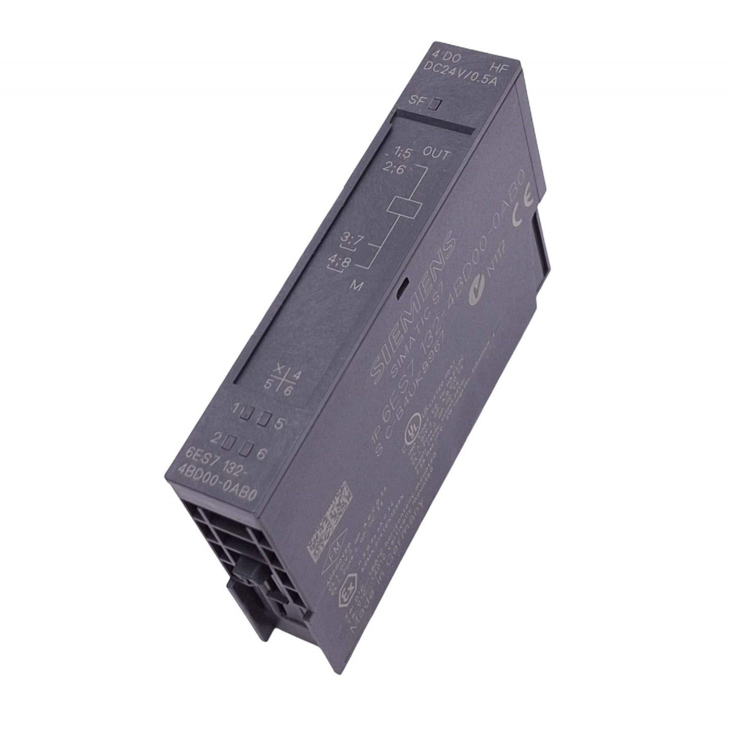 Used Siemens 6ES7 132-4BD00-0AB0 SIMATIC ET 200S Digital Output Module, 4-Channel