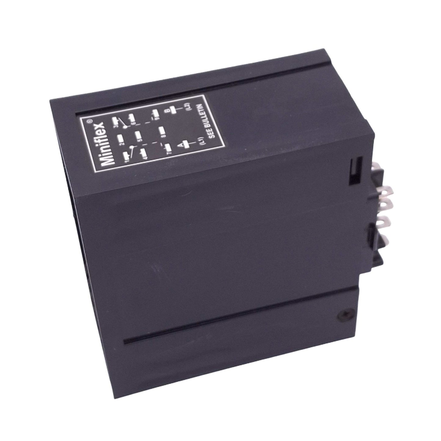 New Eagle Signal DG203A6 Electronic Reset Timer, 4-Digit, 120VAC, 1/8 DIN Panel