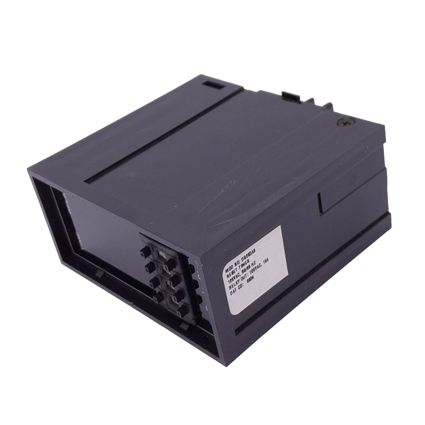 New Eagle Signal DG203A6 Electronic Reset Timer, 4-Digit, 120VAC, 1/8 DIN Panel