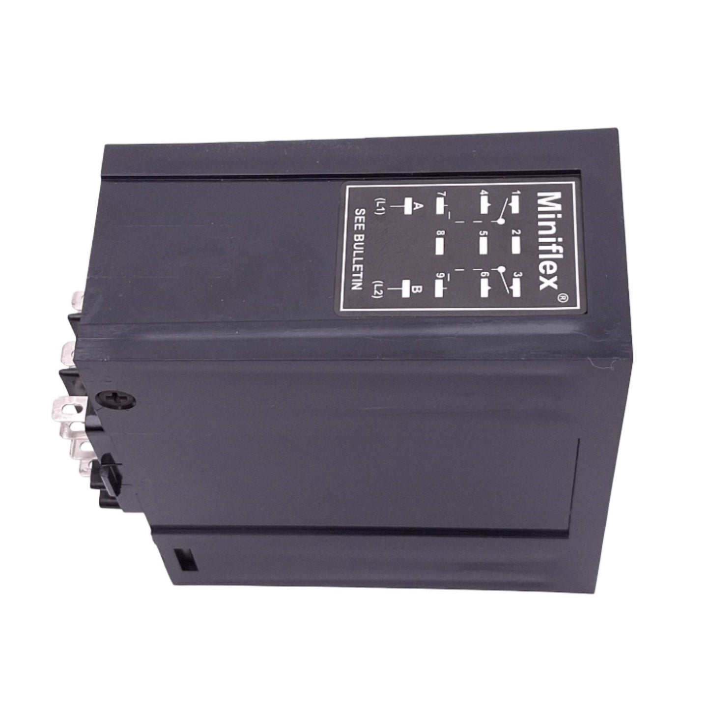 New Eagle Signal DG203A6 Electronic Reset Timer, 4-Digit, 120VAC, 1/8 DIN Panel