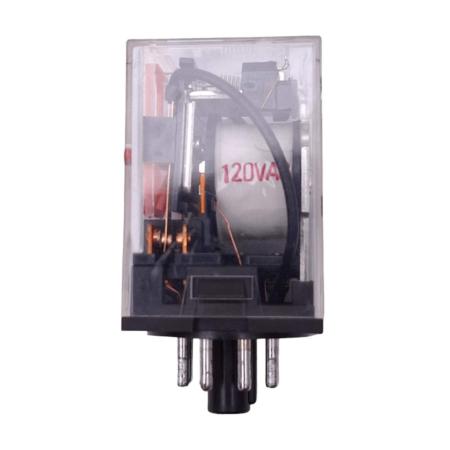 Used Omron MK2PN-S Ice Cube Relay, DPDT, 8-Pin Octal, 250VAC/28VDC Max, 120VAC Coil