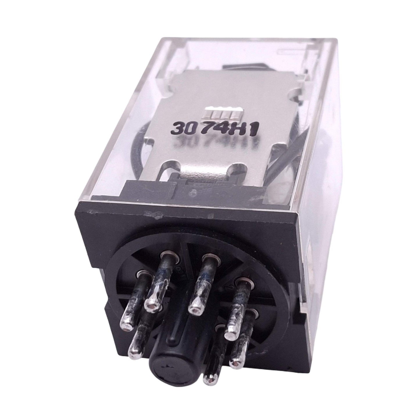 Used Omron MK2PN-S Ice Cube Relay, DPDT, 8-Pin Octal, 250VAC/28VDC Max, 120VAC Coil