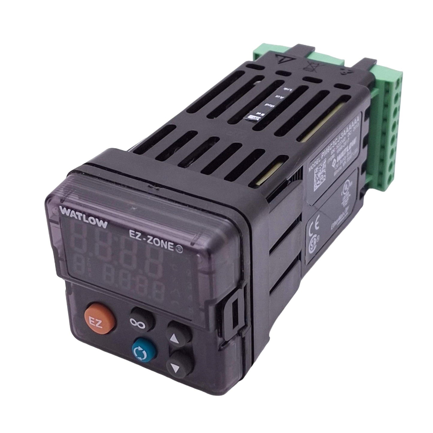 Used Watlow PM6C3CJ-3AAAAAA EZ-ZONE PID Temperature Controller, 15-36VDC/24VAC
