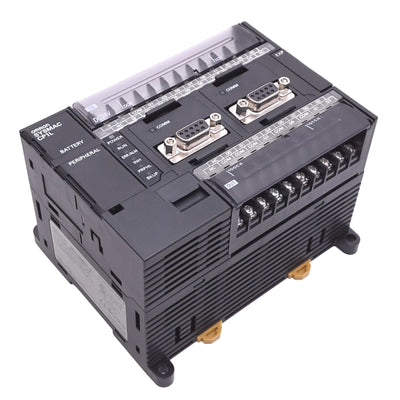 Used Omron CP1L-M30DT-D Sysmac Programmable Controller, 18DI, 12DO, PNP/NPN, 24VDC