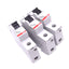 Used Lot of 3 ABB S271-K10A Circuit Breakers, 1-Pole 10A, 277/480VAC Max, DIN Rail