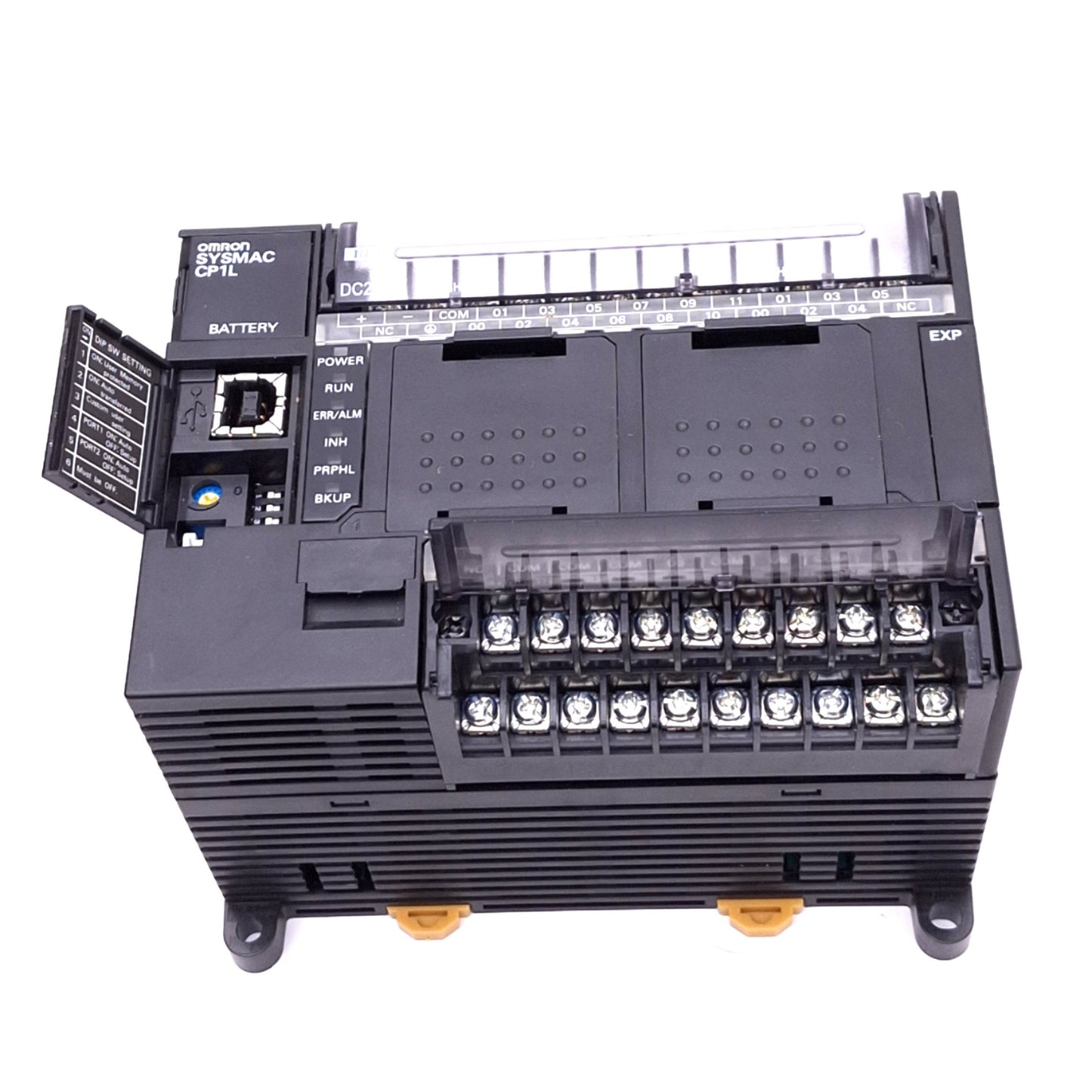 Used Omron CP1L-M30DT-D Sysmac Programmable Controller, 18DI 12DO, PNP/NPN, 24VDC