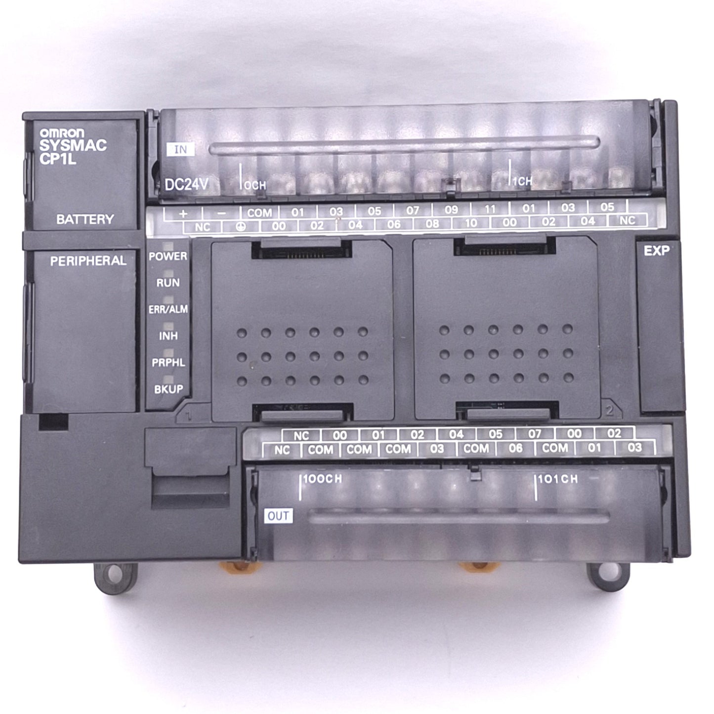 Used Omron CP1L-M30DT-D Sysmac Programmable Controller, 18DI 12DO, PNP/NPN, 24VDC