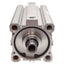 Used SMC NCDQ2KF63-100D Compact Non-Rotating Cylinder ø63mm Bore, 100mm Stroke 1/4NPT