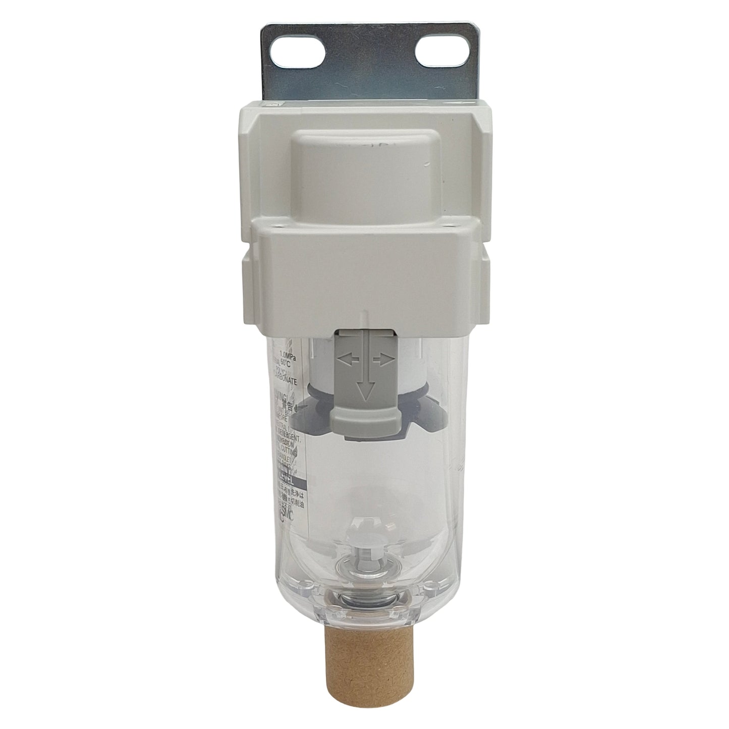 New – Open box SMC AF20-02BC-A Pneumatic Filter, N.C., Rc1/4, 1.0MPa Max, 5µm Filtration
