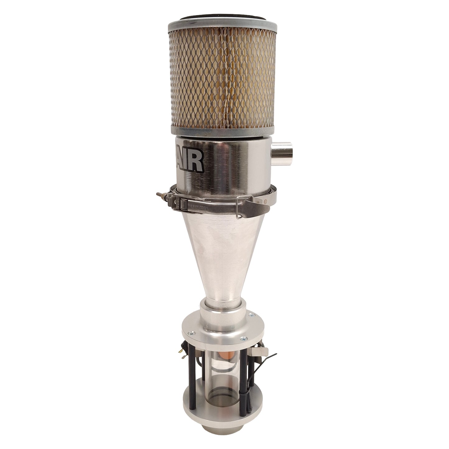 New – Open box DRI-AIR DAC Compressed Air Loader, 43.75in Wand, 7-125psi Set, 10ft Hose, 120VAC