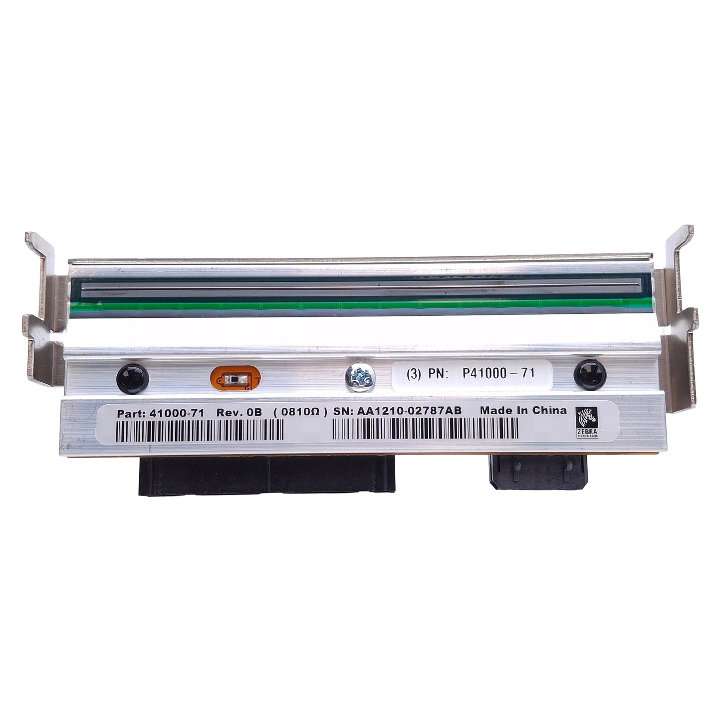 Used Zebra P41000-71 Thermal Printhead For ZT410/ZM400 Thermal Label Printers, 203DPI
