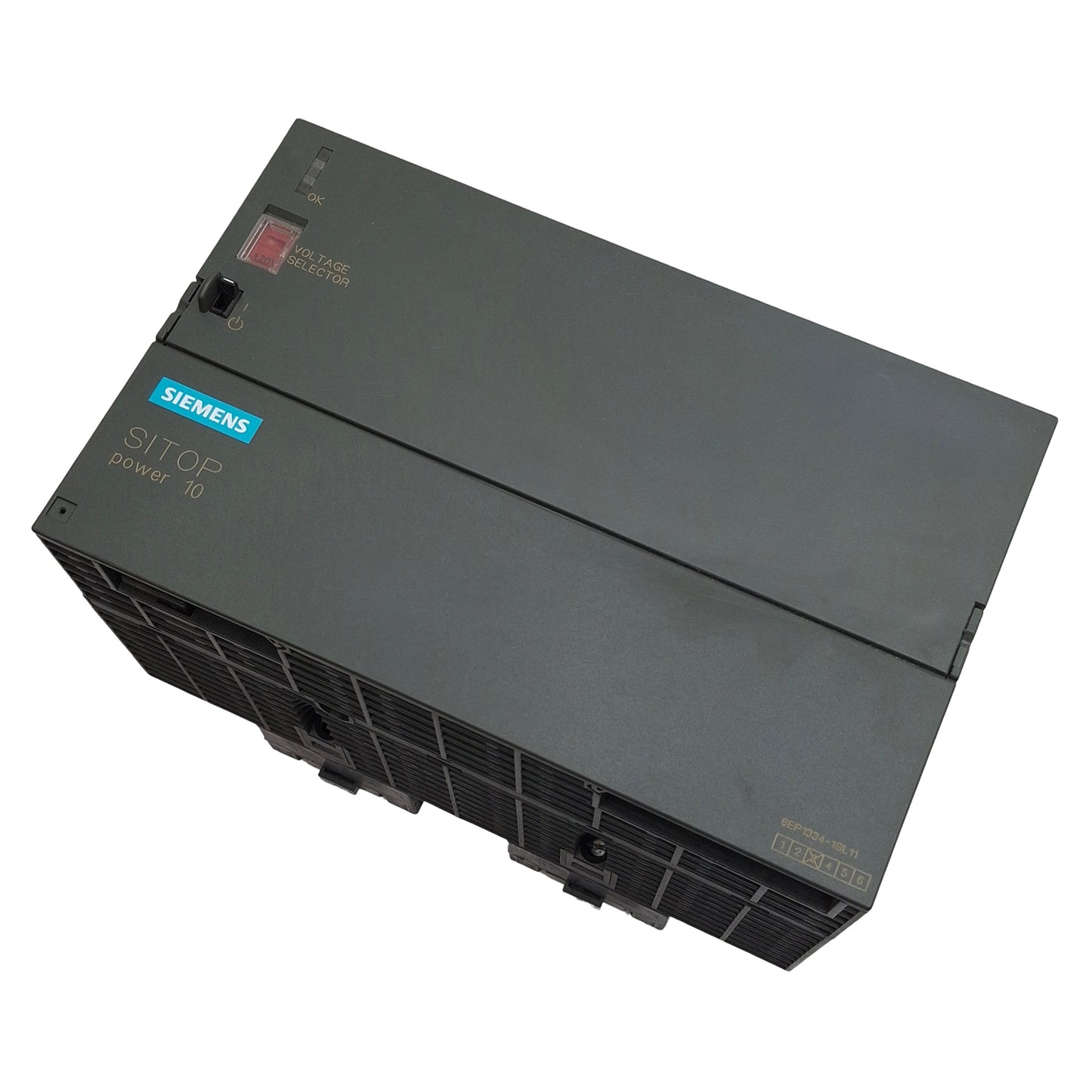 Used Siemens 6EP1 334-1SL11 SITOP Power 10 Power Supply, 120/230VAC In, 10A 24VDC Out