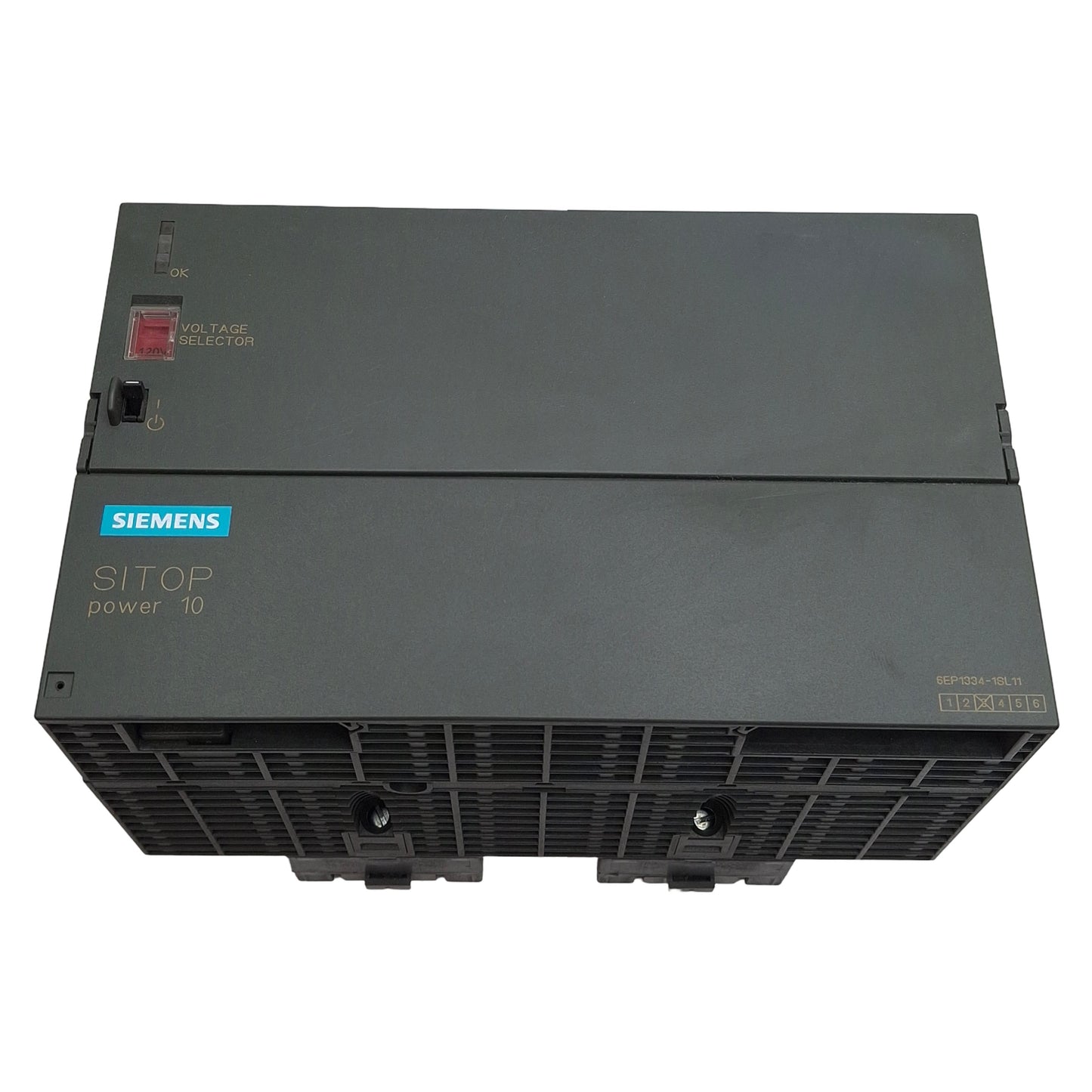 Used Siemens 6EP1 334-1SL11 SITOP Power 10 Power Supply, 120/230VAC In, 10A 24VDC Out