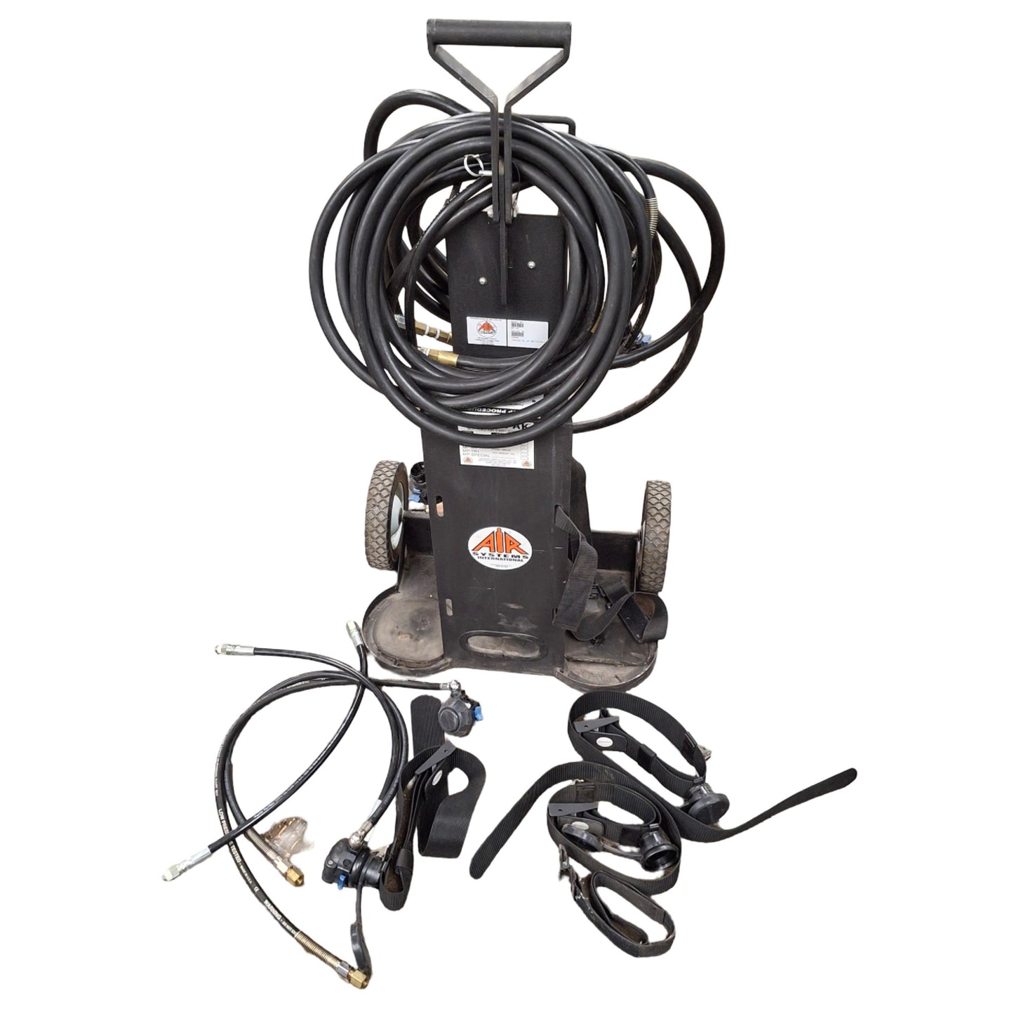 Used Air Systems USA MP-4H MULTI-PAK Air Cylinder Cart System, 4 Outlets, 4500psi