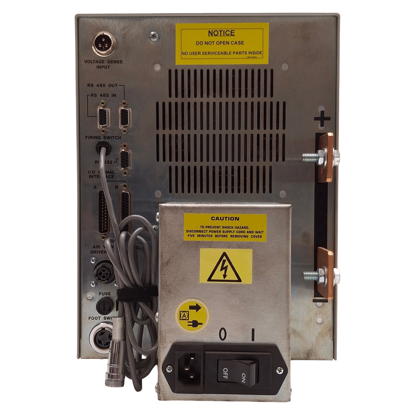Used Unitek Miyachi 1-283-01 Linear DC Welding Controller 100A-4000A, 40kW, 115VAC