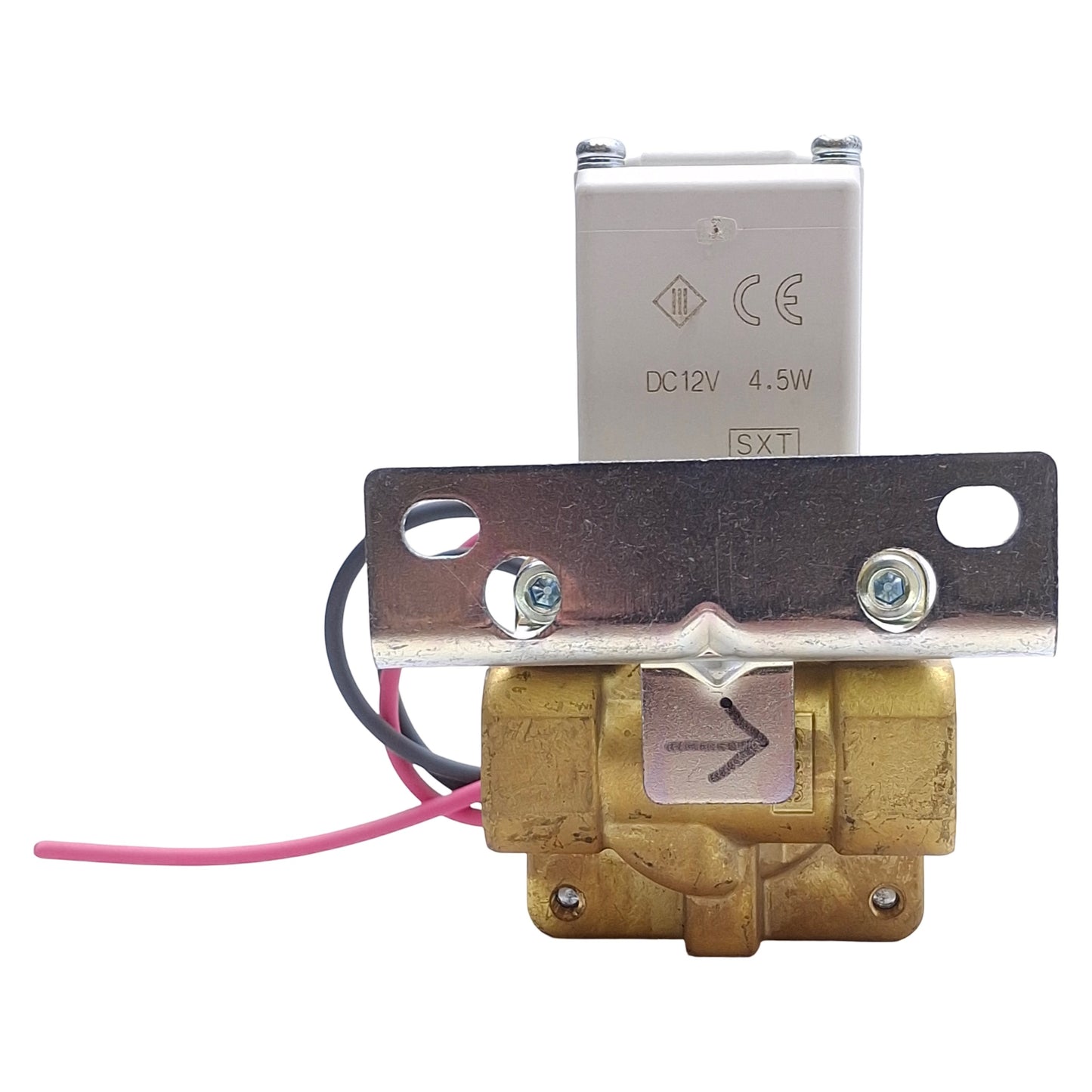 Used SMC VXD232BZ1DXB Solenoid Valve 2-Way, 3/8in NPT Port, 0.5MPa, 12VDC Coil