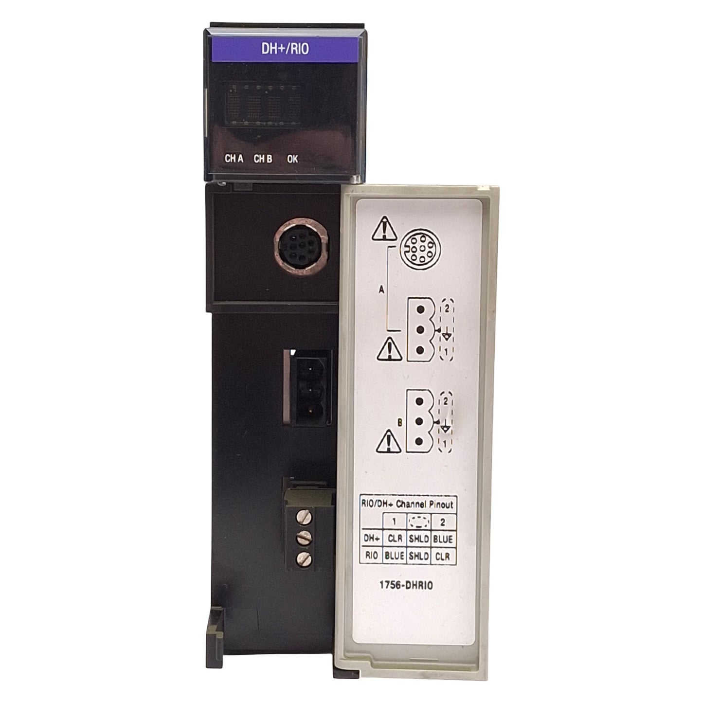 Used Allen Bradley 1756-DHRIO Ser D ControlLogix Communication Interface, FW Rev 6.2