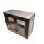 Used Clean Air Products Pass Through Cabinet, Plastic Window, 30x24x16in *Holes*