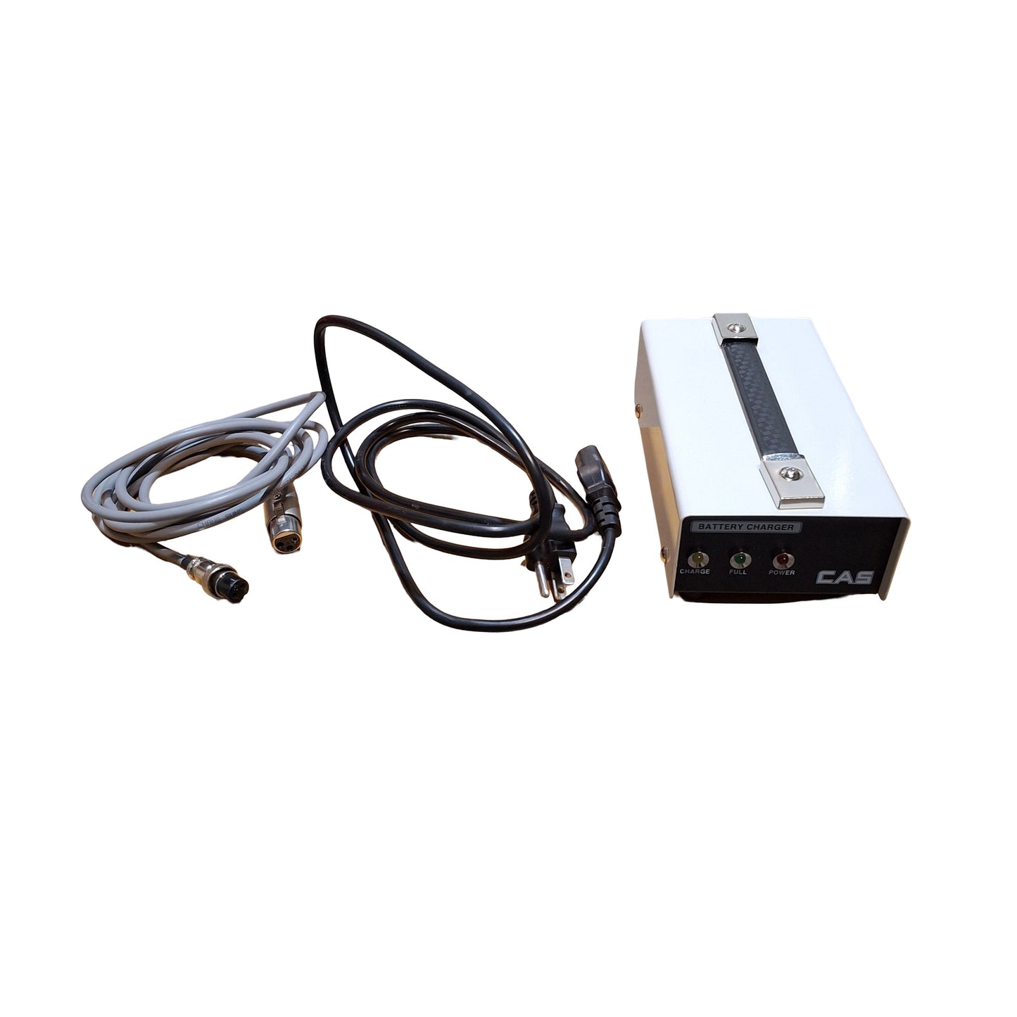 Used CAS CPS-1C Pallet Scale, 1000lbs x 1lb, 705mm W x 1200mm L Forks, w/ Charger