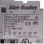 Used Allen Bradley 700-CF220E Control Relay 2NO 2NC, 600VAC 20A, 24VDC Coil