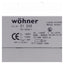 Used Wohner 01243 Connection Terminal Plate For 12x5-30x10 Busbars, 3-Pole, 440A Max