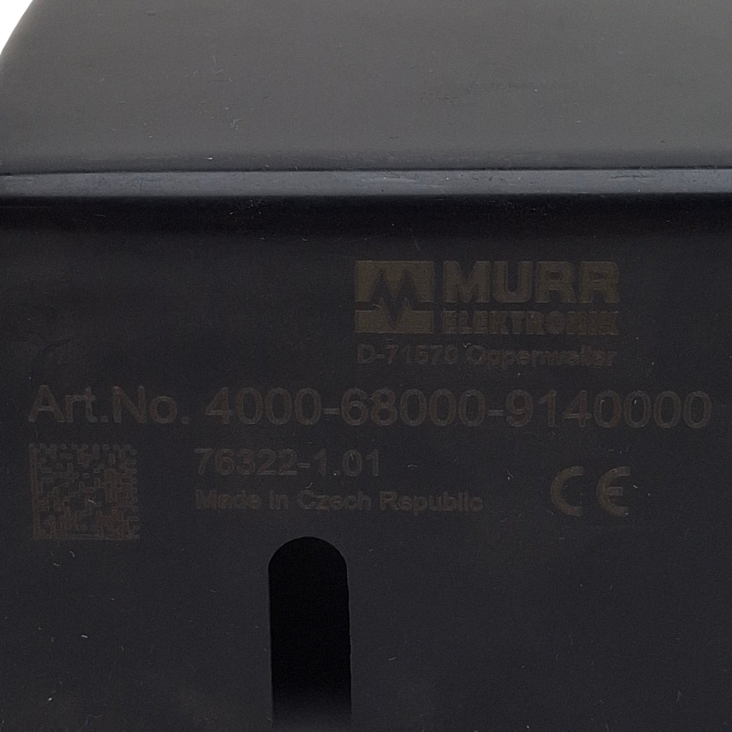 Used Murrelektronik 4000-68000-9140000 Double Modlink Touch Protection Cover, Plastic