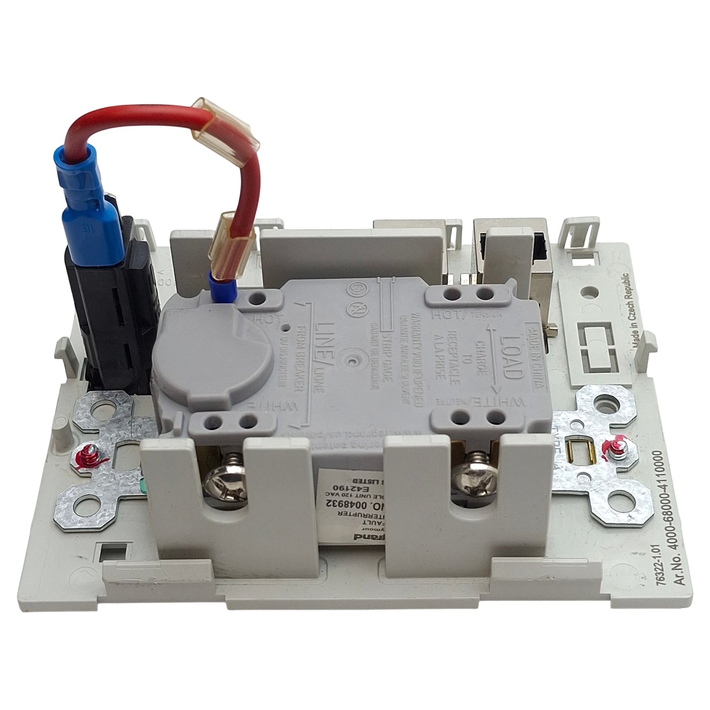 Used Murrelektronik 4000-68000-4110000 Modlink MSDD DBL Combi Insert, GFCI + RJ45