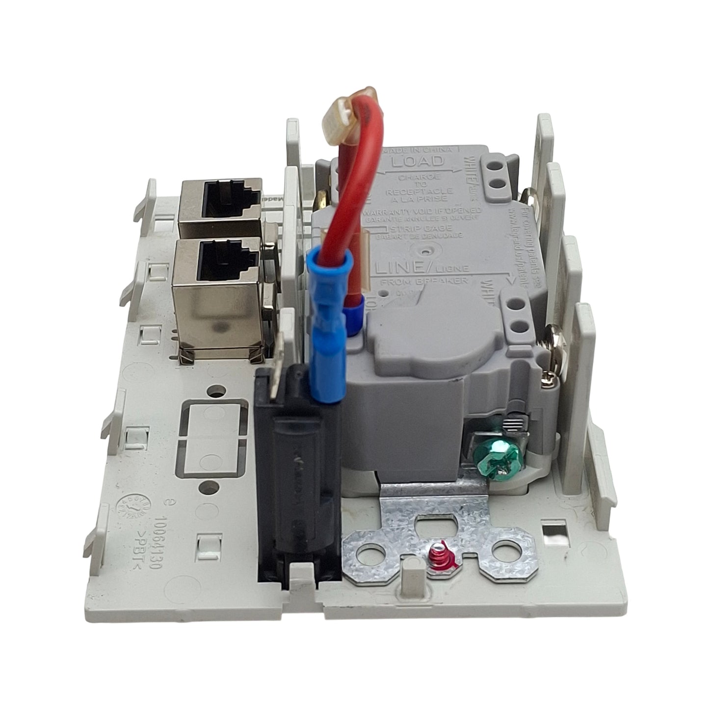 Used Murrelektronik 4000-68000-4110000 Modlink MSDD DBL Combi Insert, GFCI + RJ45