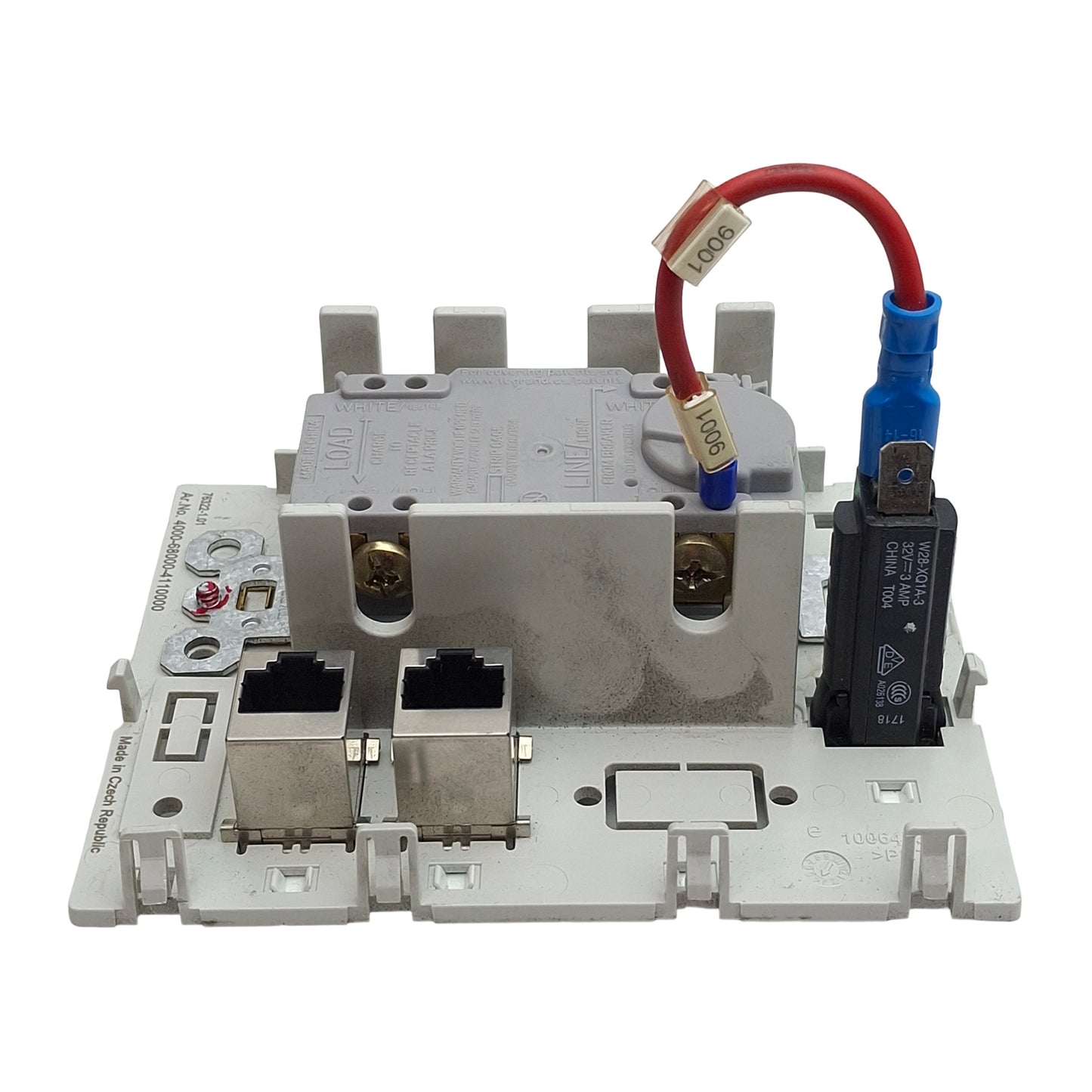 Used Murrelektronik 4000-68000-4110000 Modlink MSDD DBL Combi Insert, GFCI + RJ45