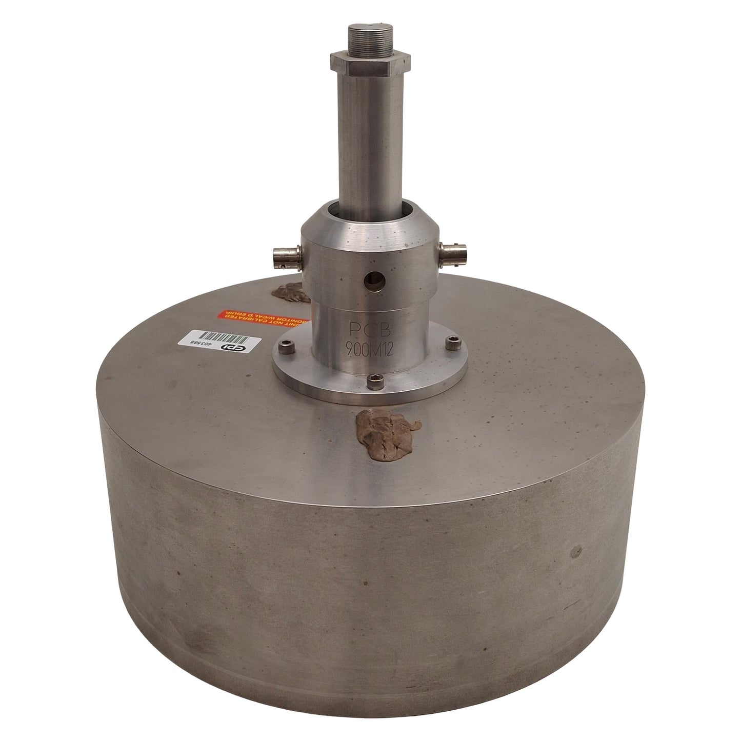 Used Accelerometer Lateral Sensitivity Calibration Test Stand, (2x) BNC, ø10in x 4in
