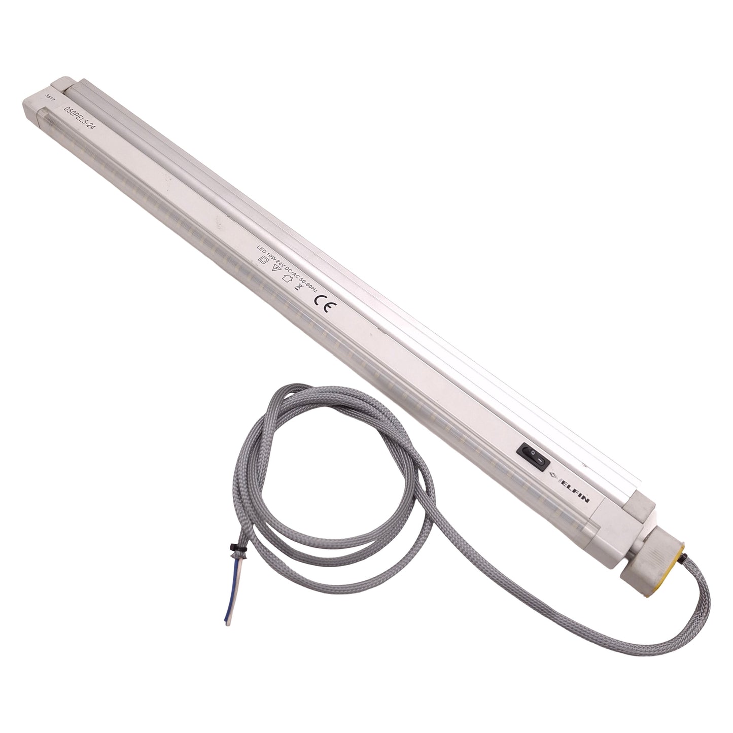 Used ELFIN 050PEL5-24 Linear LED Lamp with Connector 24VAC/DC, 598mm Length, 950lm