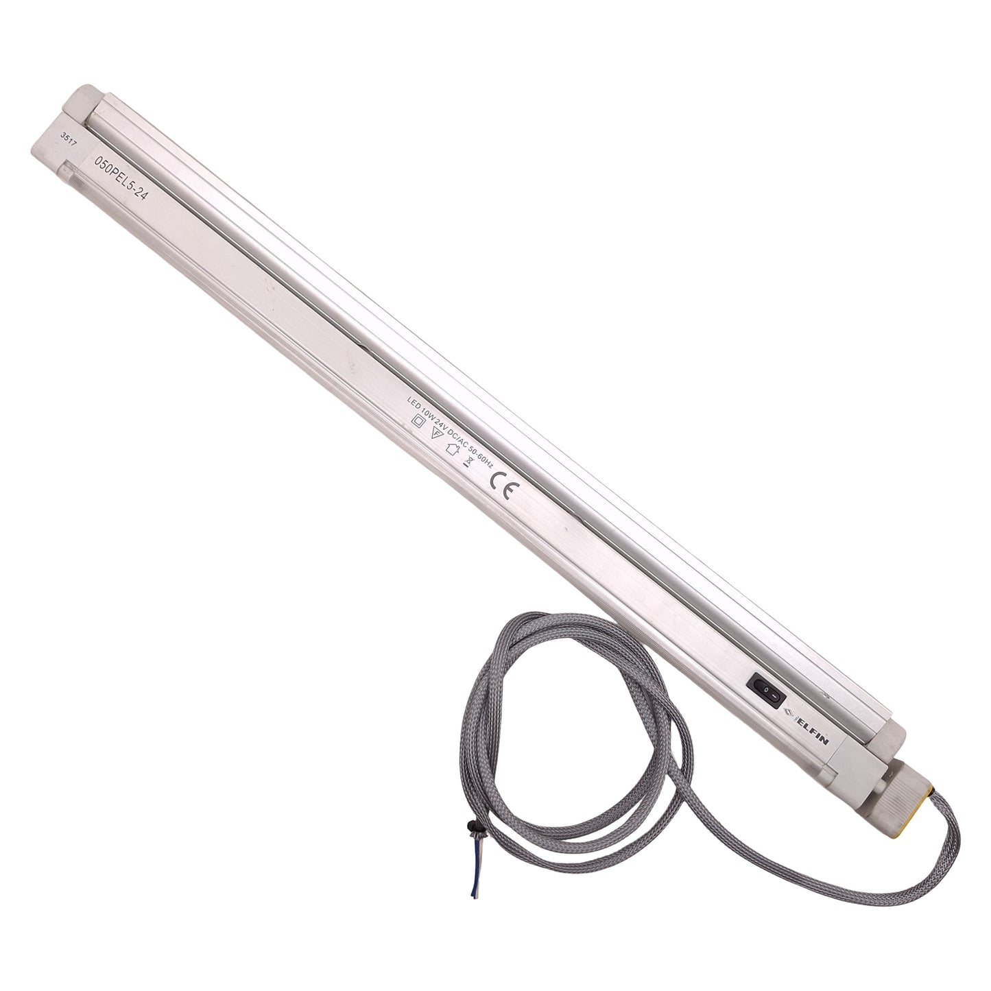 Used ELFIN 050PEL5-24 Linear LED Lamp with Connector 24VAC/DC, 598mm Length, 950lm