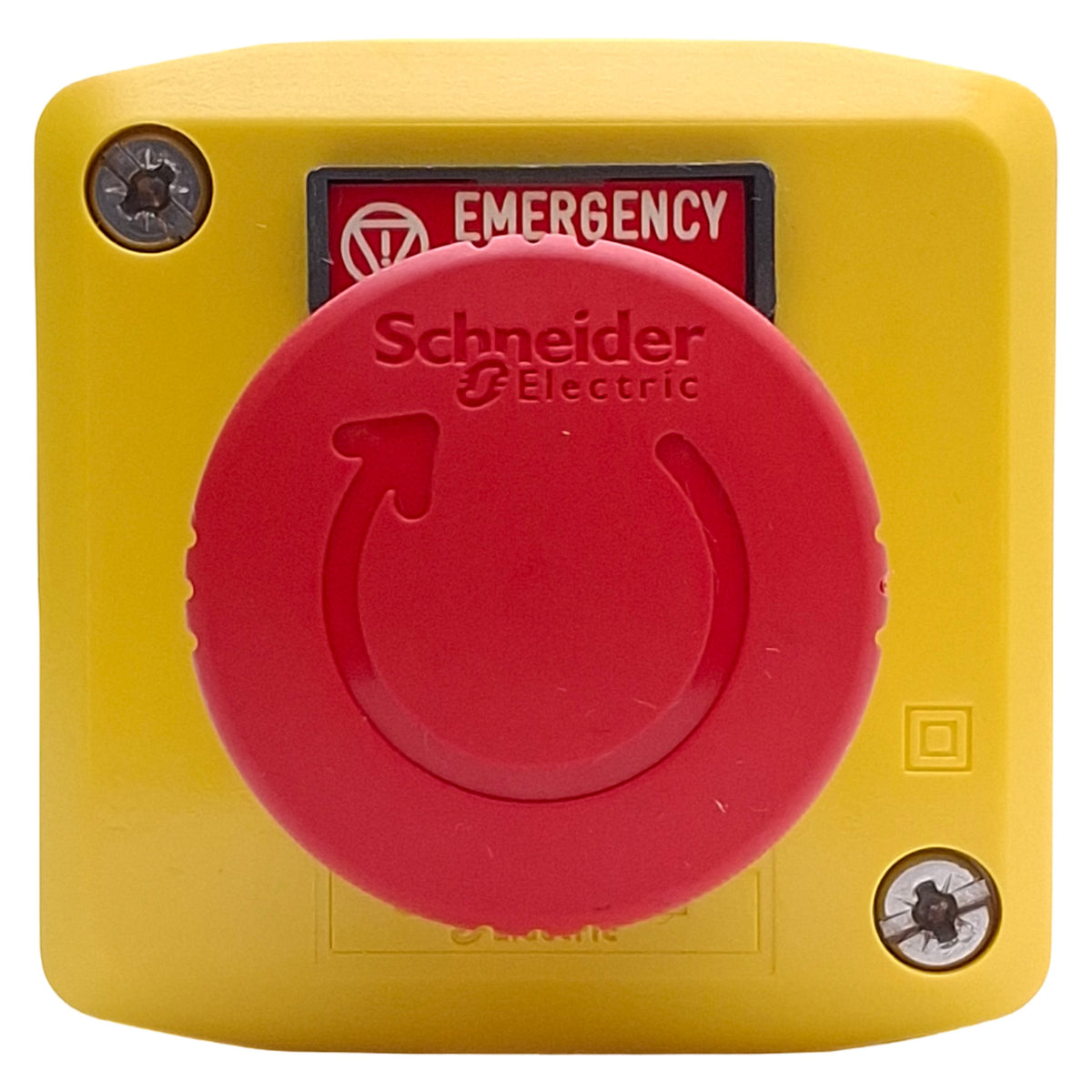 Used Schneider Electric XALK178FH7 Push Button Enclosure W/E-Stop Push-Twist 2NC