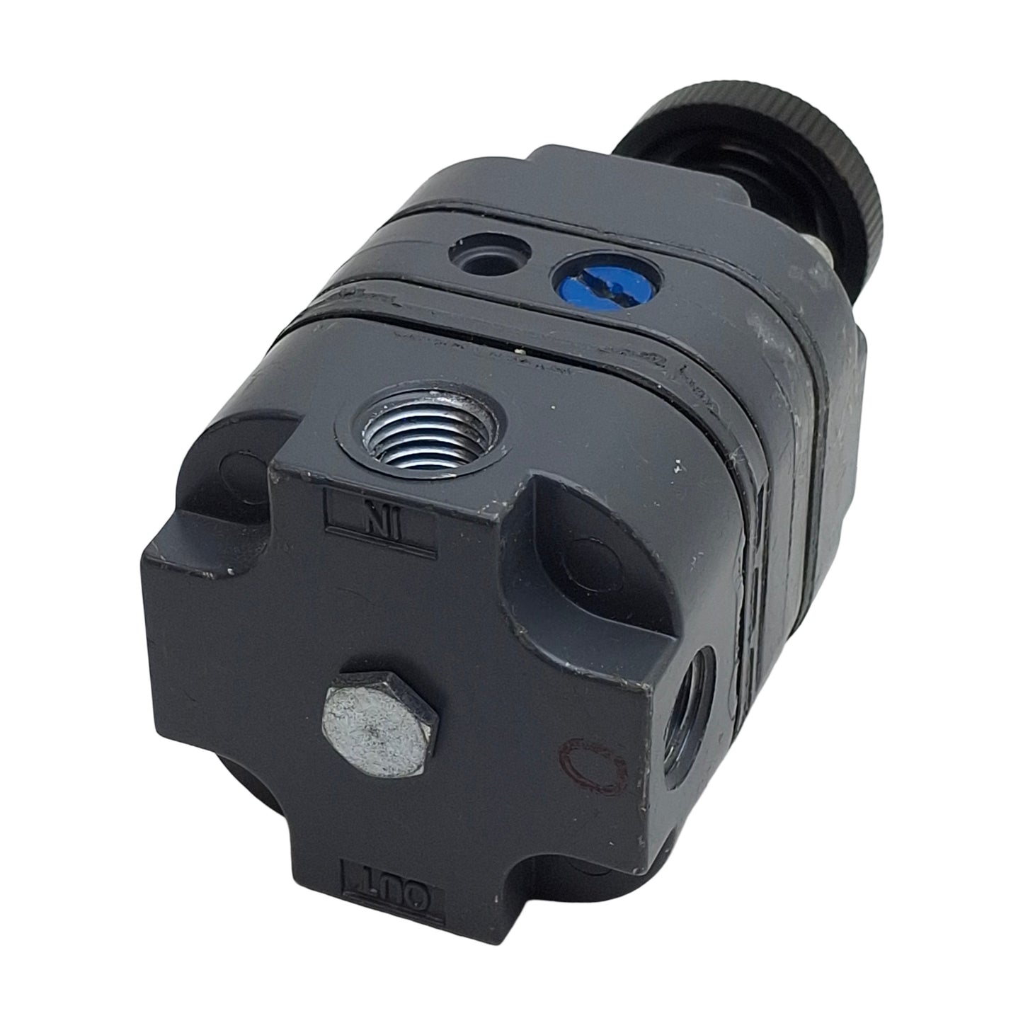 Used Omega PRG200-25 Pressure Regulator, 1/4in NPT, 0.5-25psig Range, 50psig Max