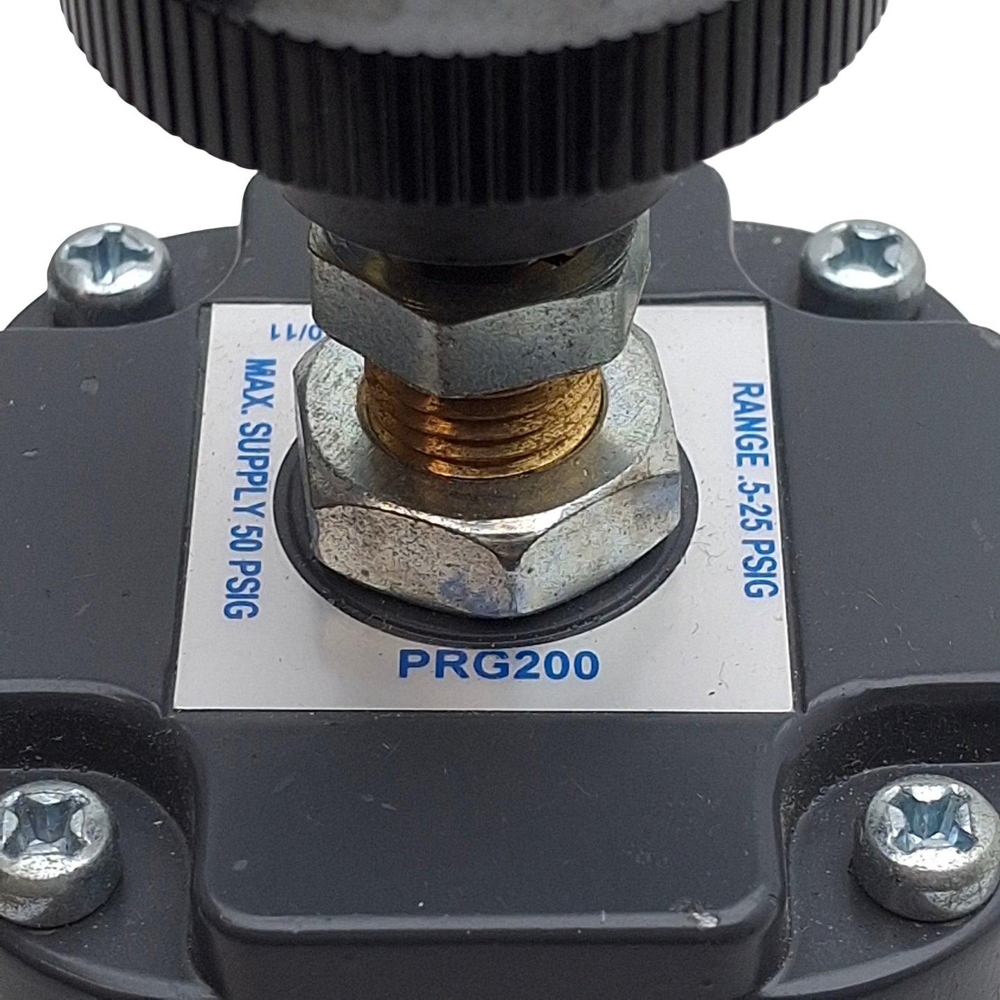 Used Omega PRG200-25 Pressure Regulator, 1/4in NPT, 0.5-25psig Range, 50psig Max
