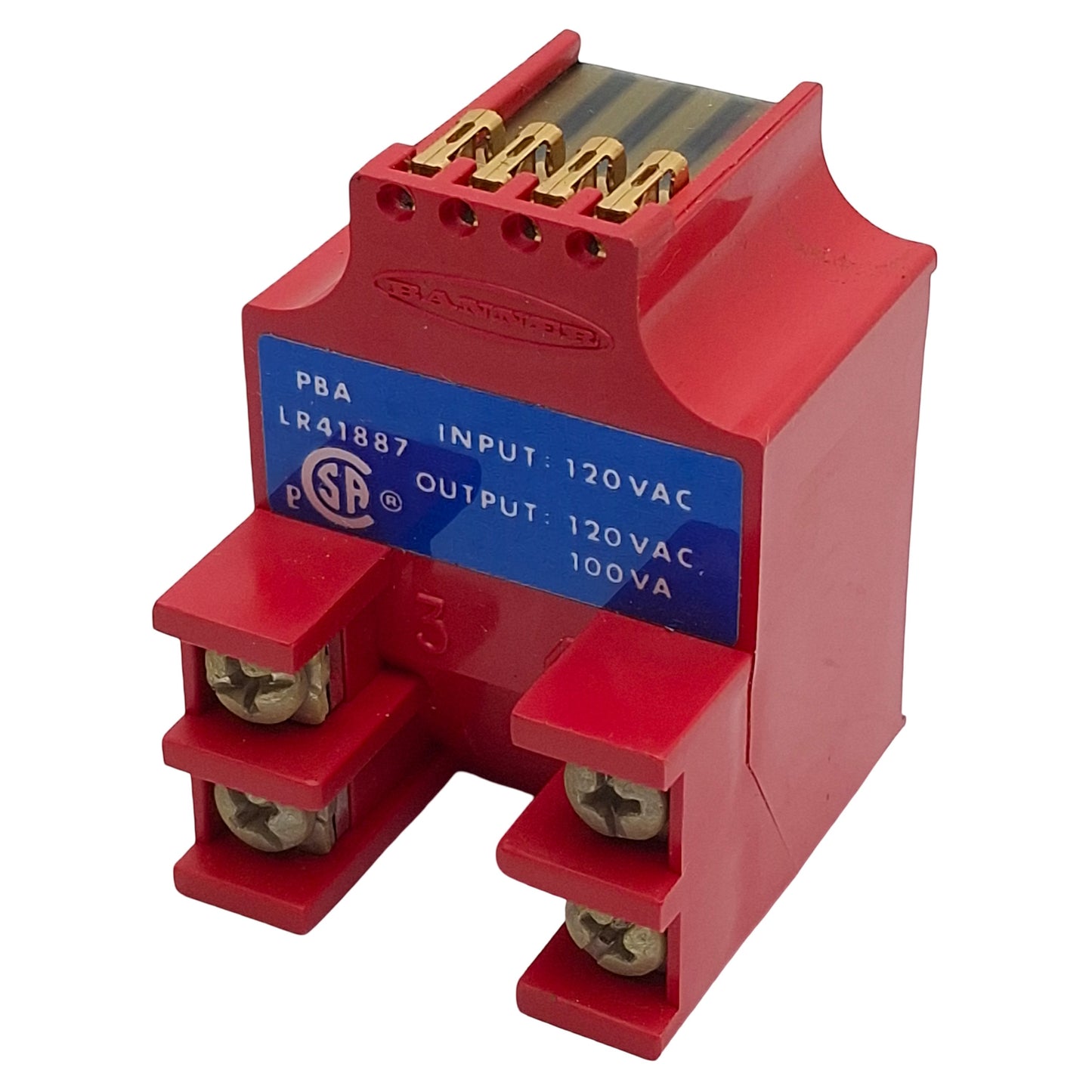 New Banner PBA MULTI-BEAM Power Block, SPST N.O, 120VAC In, 120VAC/100VA Out