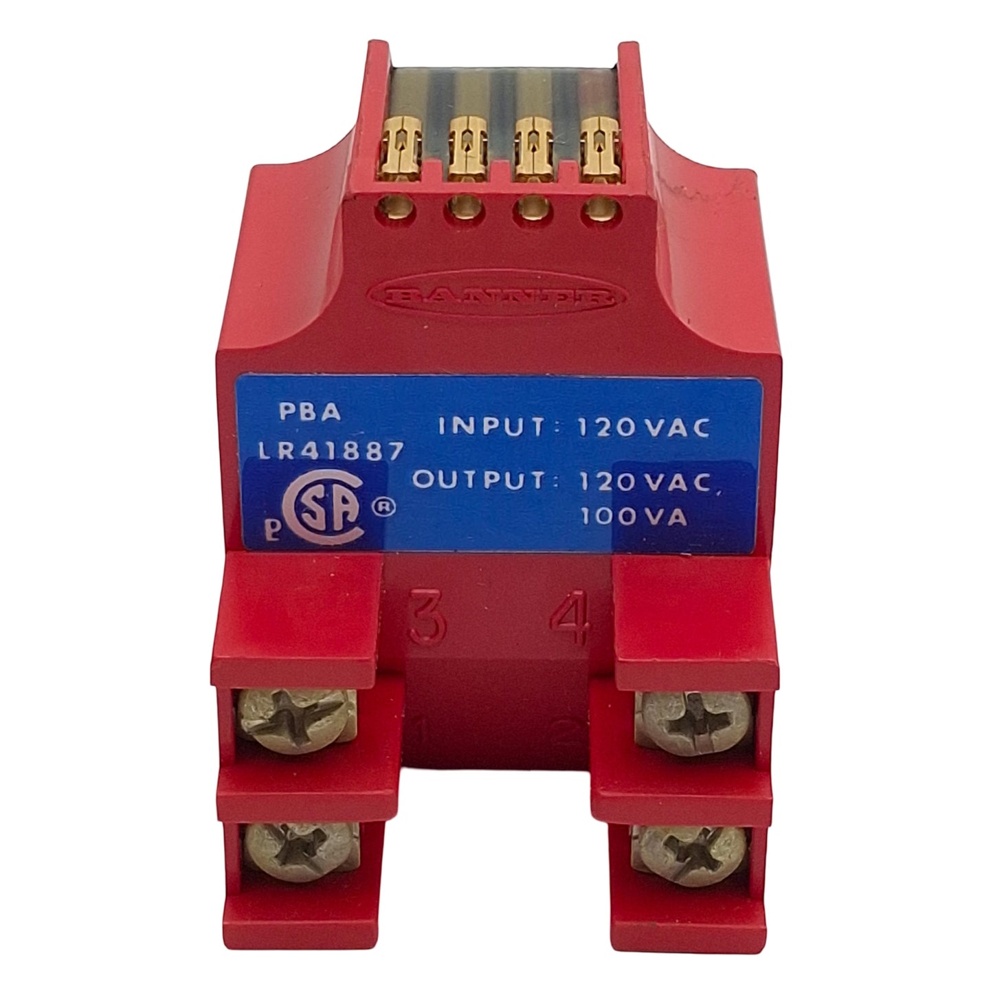 New Banner PBA MULTI-BEAM Power Block, SPST N.O, 120VAC In, 120VAC/100VA Out