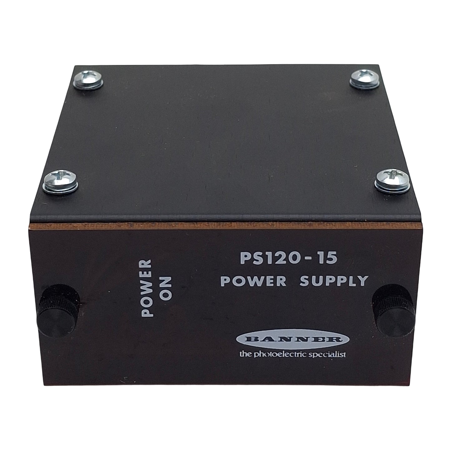 New Banner PS120-15 Power Supply, 105-130VAC In, 1A 15VDC Out, 8-Pin Octal