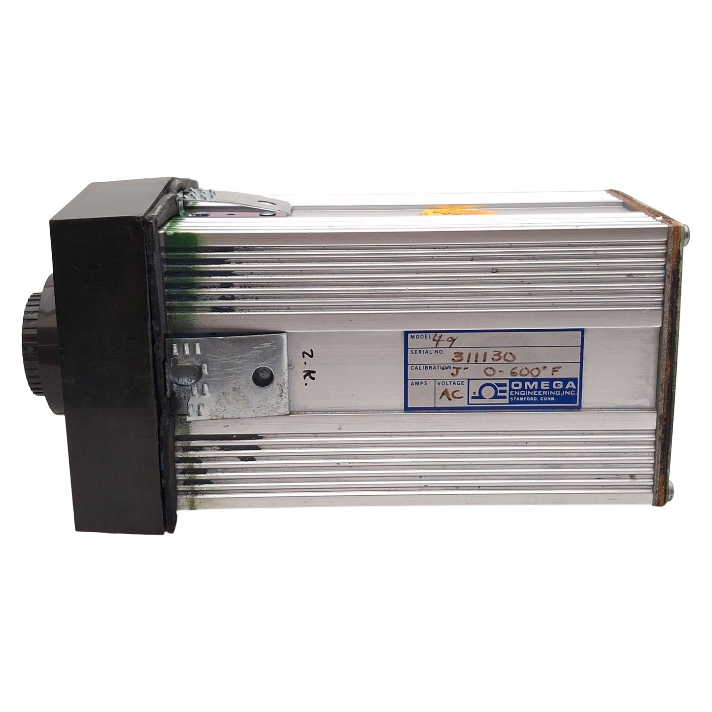 Used Omega Model 49 Proportioning Control, Type-J, 0-600°F, 1/4 DIN, 120/208/240VAC
